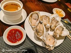 -广州万富希尔顿酒店-感趣自助餐厅·生蚝海鲜刺身