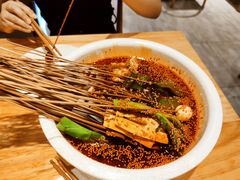 红油味钵钵鸡-嘉州叶婆婆钵钵鸡(建设路店)
