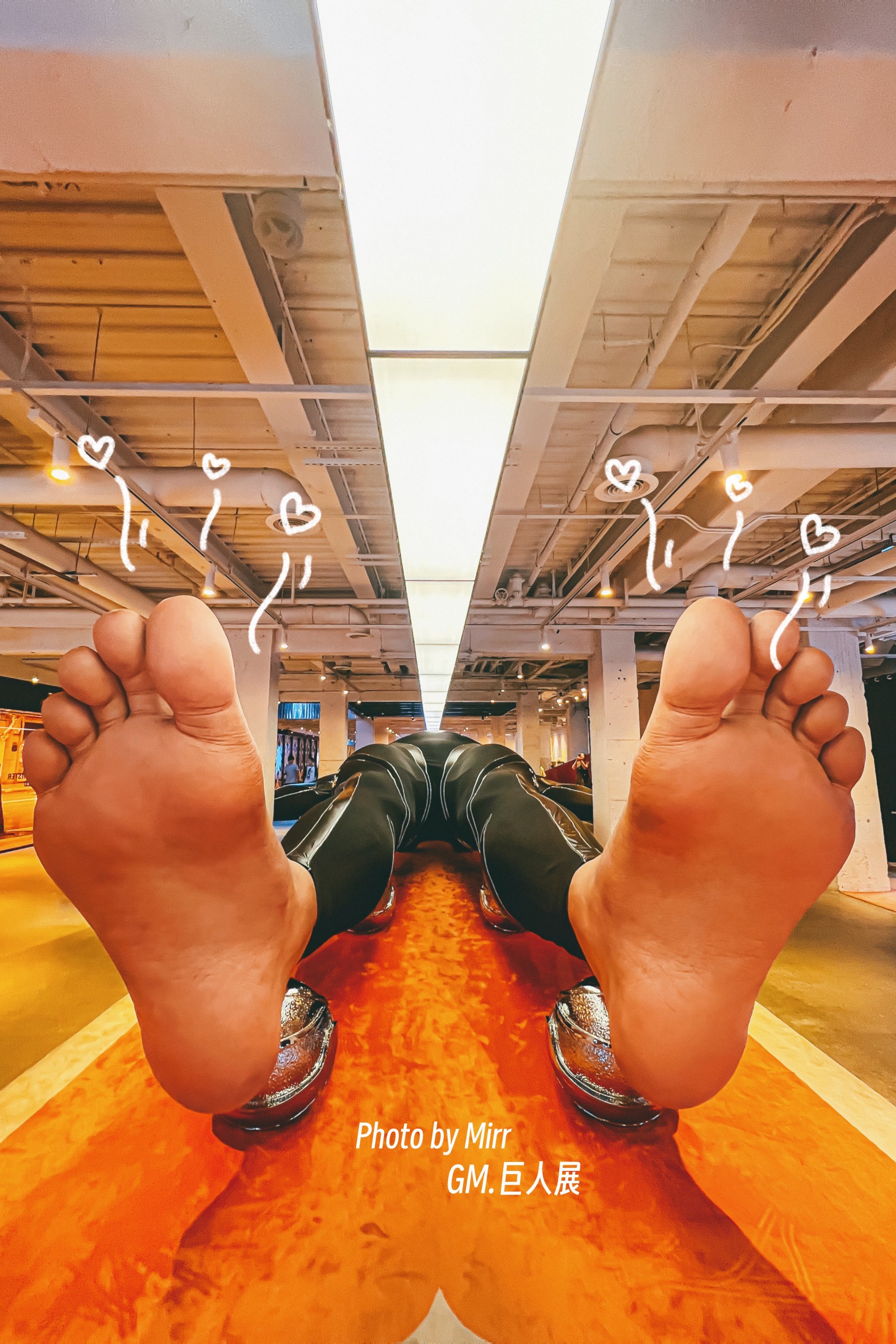 38度的天,来感受下gm巨人脚丫子多芬芳吧!