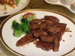 青芥爆日本和牛粒-唐阁(香港朗廷酒店)
