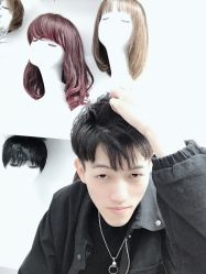 -发饰美男士增发补发假发定制店