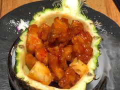 菠萝咕噜猴头菇-水木苼 蔬食料理