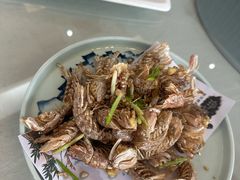 椒盐虾菇-西陵饭店