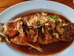 泰式甜辣烤鲈鱼-Ruam Saep Yok Khok Som Tam