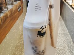 黑糖波霸脏脏茶-LELECHA乐乐茶(上海五角场万达广场店)
