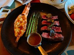 黑松露菲力牛排及香煎泰虾-安妮意大利餐厅(国贸店)