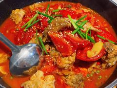 -贵州辣子鸡番茄鸡