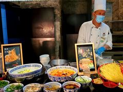 自助取餐区-北京希尔顿逸林酒店-逸轩西餐厅-自助餐厅