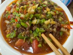 -歹歹的加个面过油肉拌面