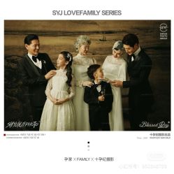点击看大图 -十孕纪高端孕妇亲子摄影