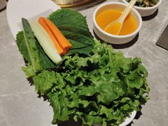 蔬菜拼盘-韩盛·古法烤肉店(皇城恒隆广场店)