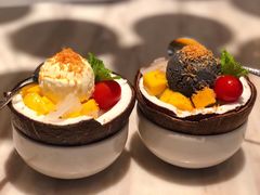 灰椰壳冰淇淋-金椰壳· 大厨新加坡菜(壹方城店)