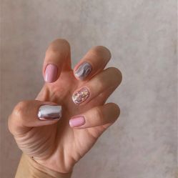 -手牵手美甲
