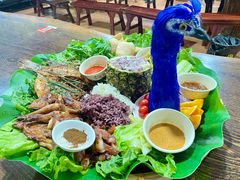 -沐毫傣泐云南菜孔雀宴•手抓饭傣味烧烤(曼听店)