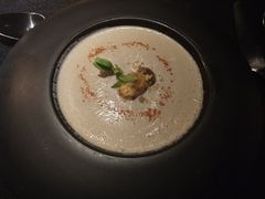 卡布奇诺蘑菇汤配牛肝菌-AZUL by FUEL蓝色·法式酒馆(琶醍店)