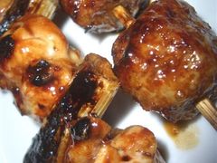酱烤鸡肉丸子，京葱烤鸡肉-福烤锦花(长乐路店)