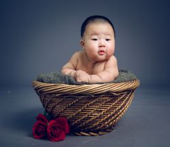 -海岸风光儿童摄影