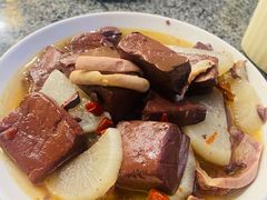 牛血羹-天台徐家小吃