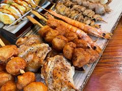 烧鸟拼盘-坂吉屋·居酒屋深夜食堂(龙湖店)