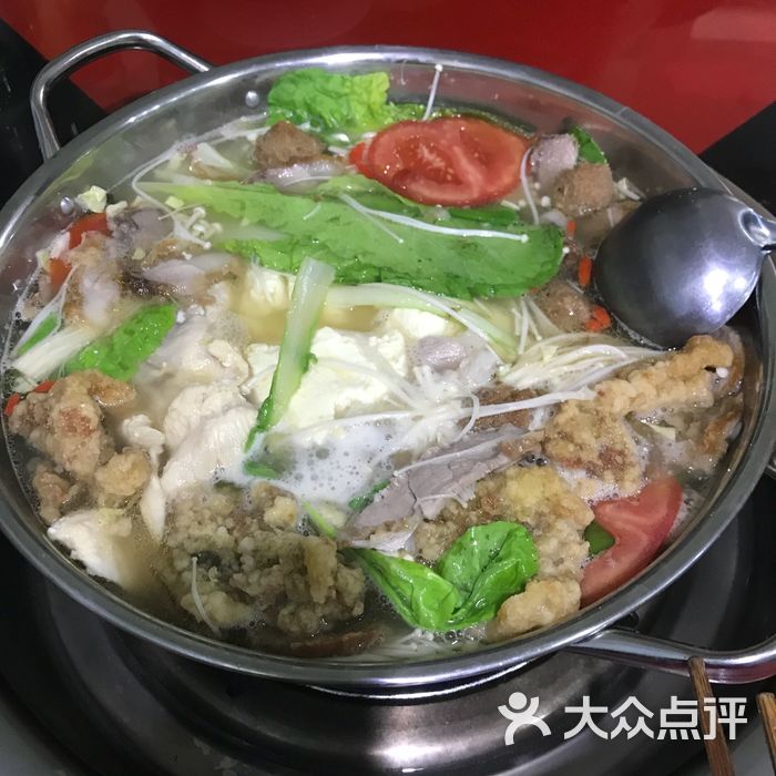 乐山荤豆花火锅图片