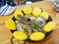 鱼锅饼子-景祥海鲜美食餐厅