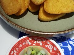 炸窝头片配臭豆腐-大海碗·京菜炸酱面(雍和宫店)