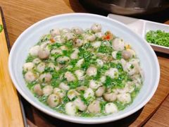 草菇炒鲜贝-龙珠饭店-深夜大食堂(五爱西直街店)