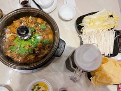 -蜀八婆鲍鱼鸡煲虾(宝安坪洲店)