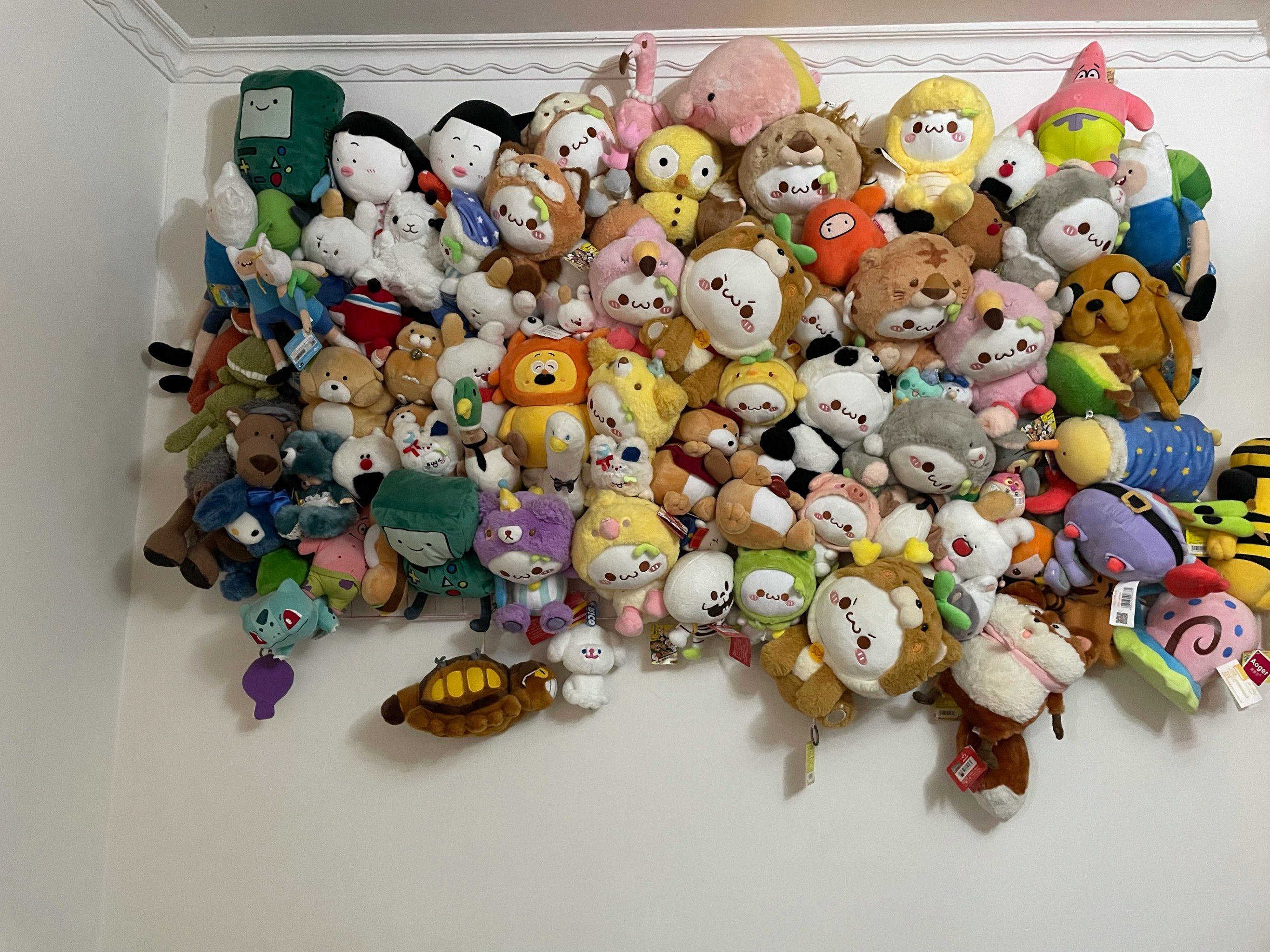 0元玩转这座城家里的玩偶收藏者的收藏