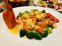 芝士伊面焗大虾-正佳广场万豪酒店-粤菜餐厅·点心·海鲜·聚餐