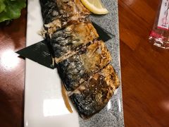 烤青花鱼-花月日本料理(奥林匹克大厦店)