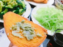 炸窝头臭豆腐-玫瑰红烤羊排(北新桥三条店)