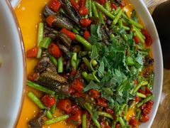 鳝鱼-盐与味葱葱鲫鱼•自贡菜江湖菜(春熙店)