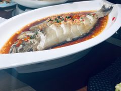 蒜茸豉香格陵兰蝶鱼-童福兴·南京菜(老门东店)