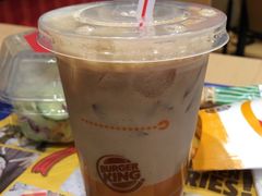 港式冻奶茶-汉堡王(北京三里屯购物中心)