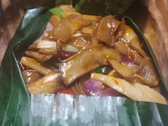 包烤丛林蘑菇-雀舞云南菜(天津天河城购物中心店)