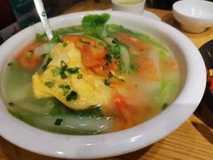 番茄煎蛋汤-赤宴·川菜(玉林店)