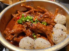 辣烤鸡爪-富乐满韩国正宗炸鸡韩国料理(虹泉路店)