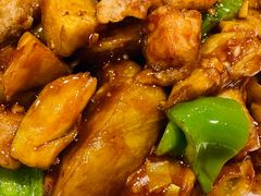 肉段烧烤茄子-听涛雅苑百味饺子老家菜馆