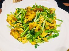 韭菜鸡蛋-蒙古人烤羊大师·绿野餐厅(工农大路店)
