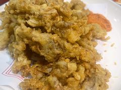 干炸鲜蘑-一块豆腐·海鲜·家常菜(李沧书院路店)