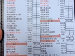 菜单-点点心点心专门店(旺角店)