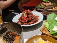 -草家酱蟹炭火烤肉店(珲春南路一店)