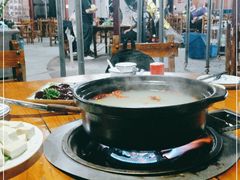 -麒麟羊庄酒店内庭院(新风街豪威麒麟店)