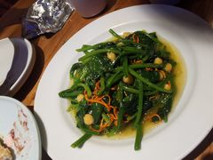 鹰嘴豆自然虫草菠菜-胖老汉椒麻鸡清真新疆菜(西御街店)