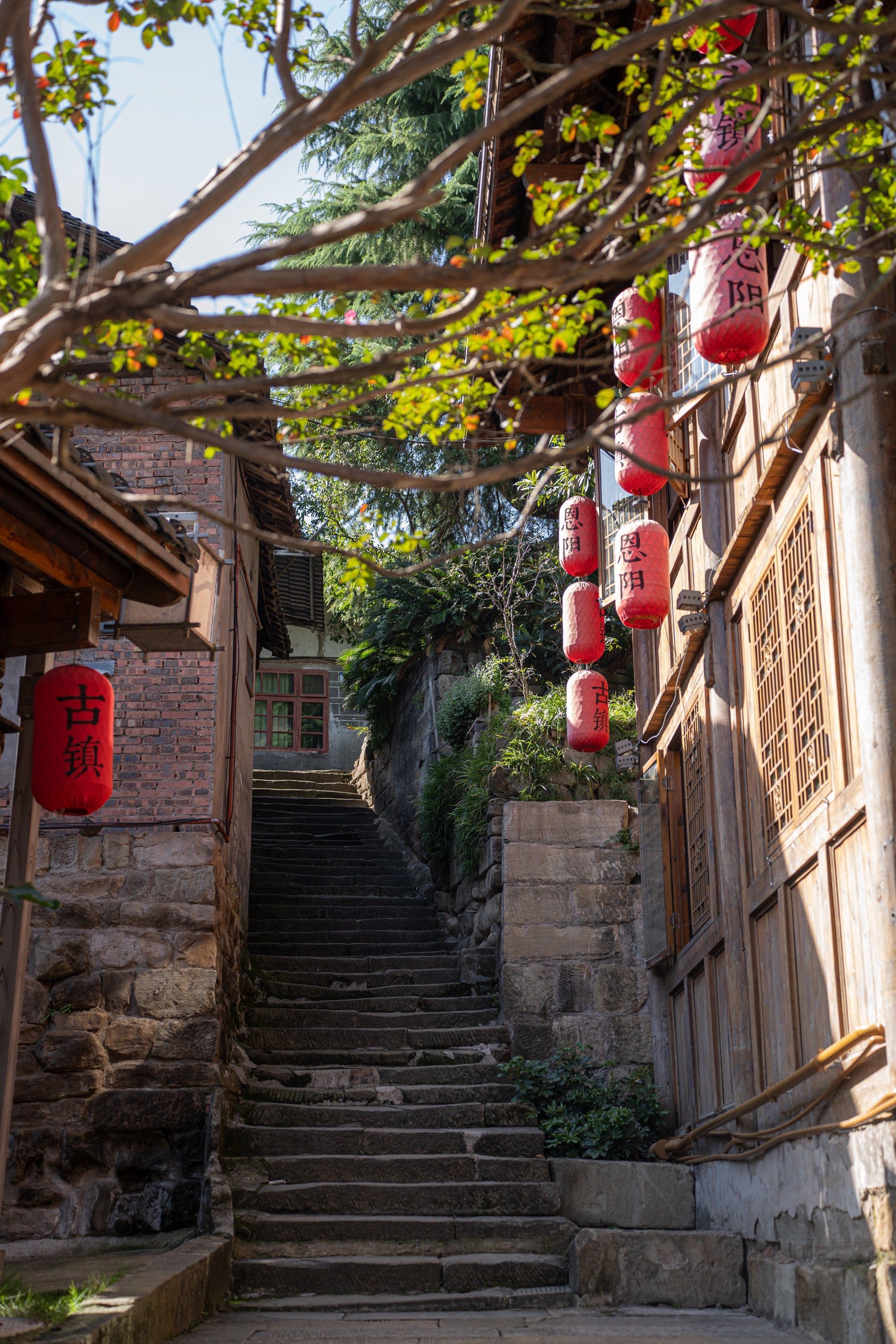 恩阳古镇时光静好