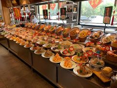 自助取餐区-沽上民肴·海鲜锅贴·天津菜(福州道鸿正家园店)