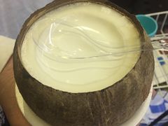 -椰爺爺·椰子冻砵仔糕