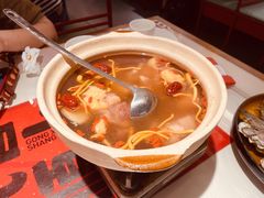 花雕海鲜醉鸡煲-恭喜上堓砂锅焗·海鲜大排档(闵行龙湖店)