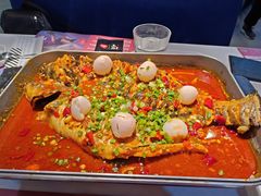 荔枝香辣烤鱼-鱼酷活鱼烤鱼(南京水游城店)